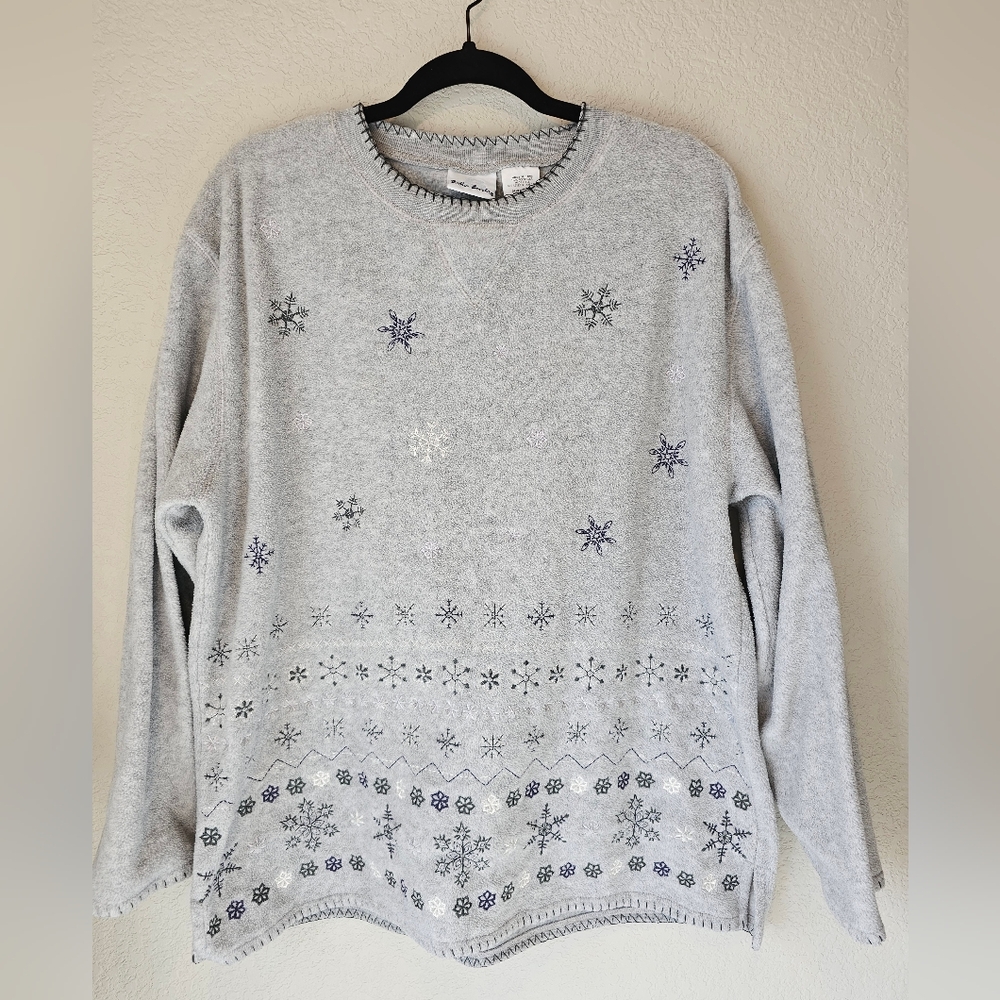 Bobbie Brooks Snowflake Sweater